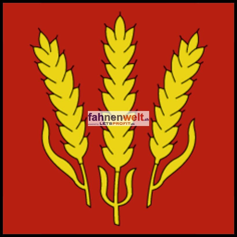 Fahne Gemeinde 1174 Montherod (VD) | 30 x 30 cm und Gr&ouml;sser - Bild 1