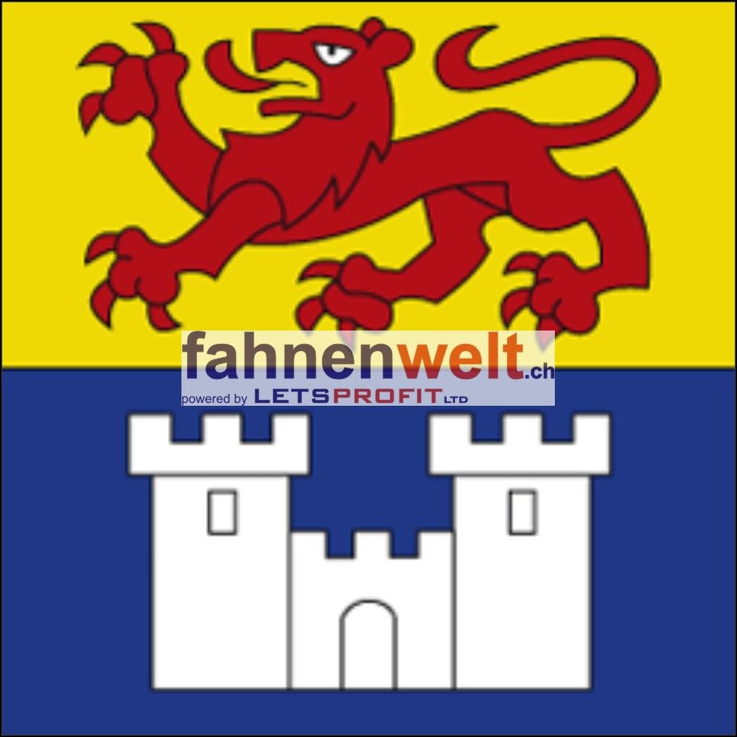 Fahne Gemeinde 3251 Ruppoldsried Ehemalige Gemeinde (BE) | 30 x 30 cm und Gr&ouml;sser - Bild 1
