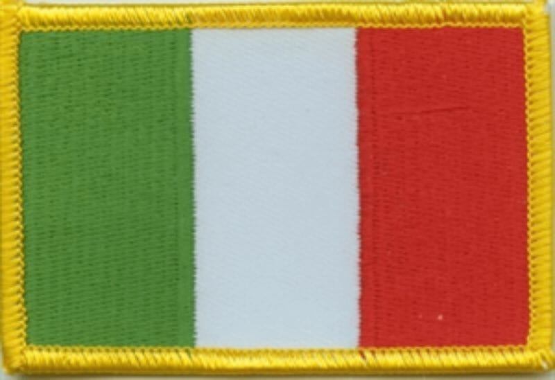 Patch Sticker zum aufb&uuml;geln Italien | 5.5 x 9 cm - Bild 1