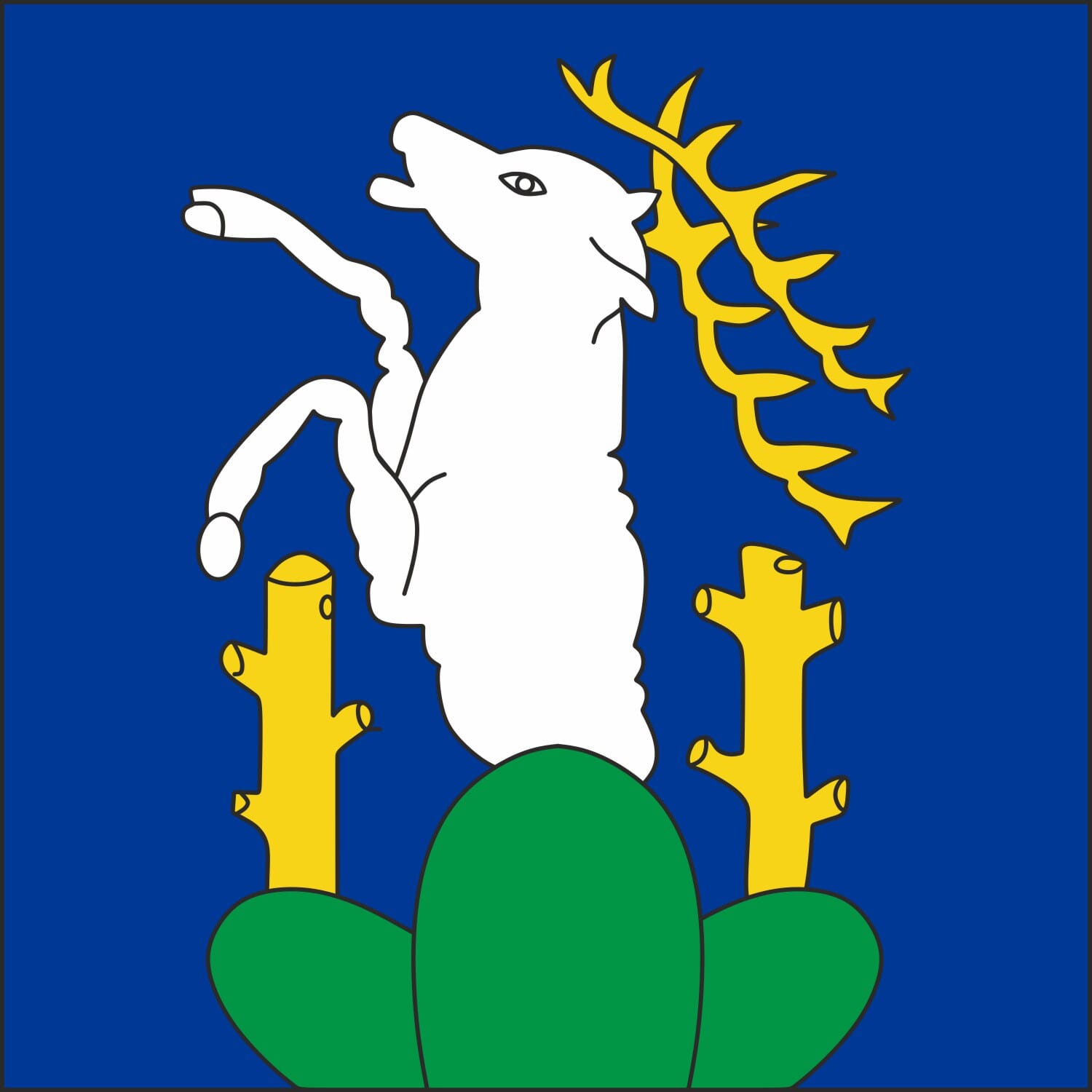Fahne Gemeinde 9411 Reute (AR) | 30 x 30 cm und Gr&ouml;sser - Bild 1