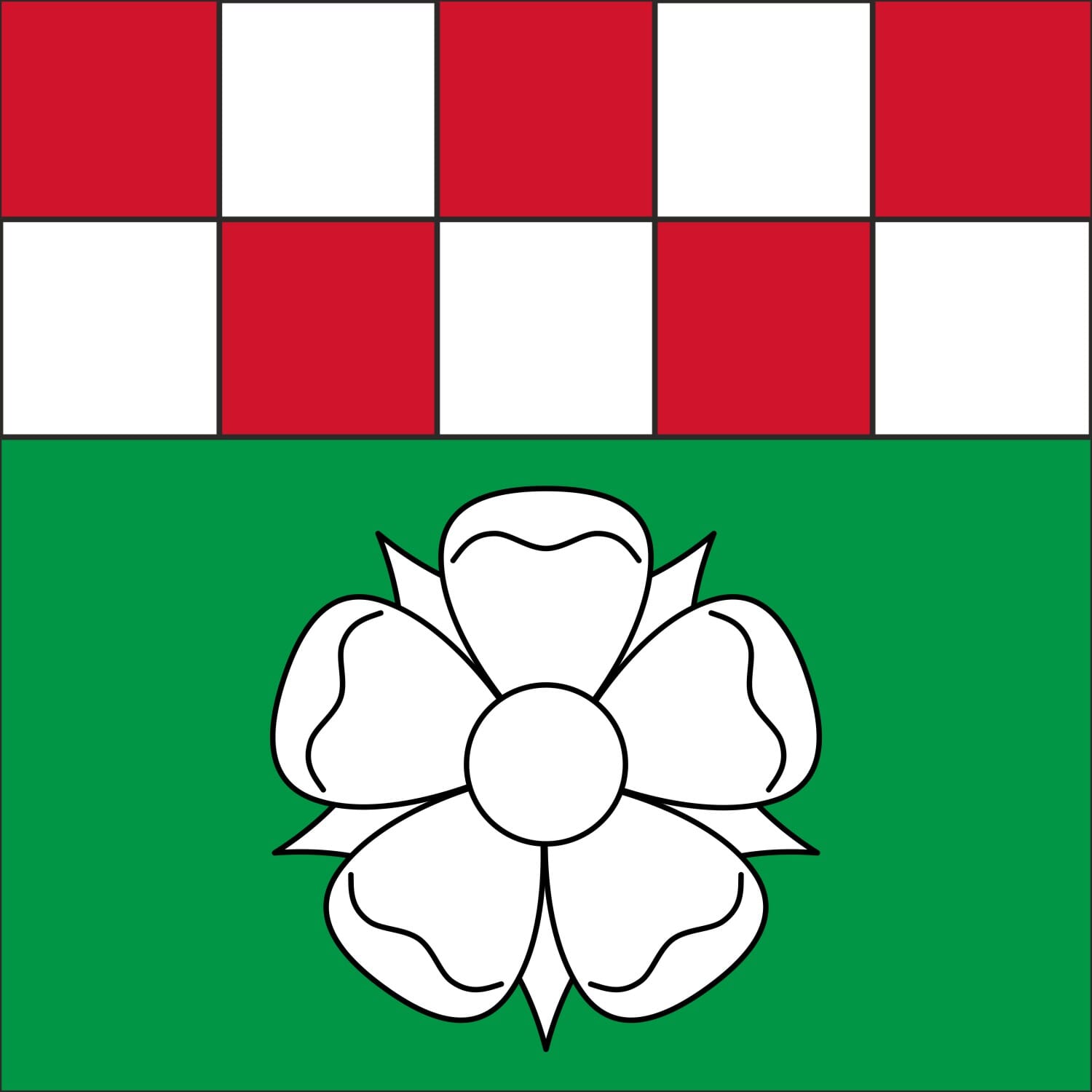 Fahne Gemeinde 4305 Olsberg (AG) | 30 x 30 cm und Gr&ouml;sser - Bild 1