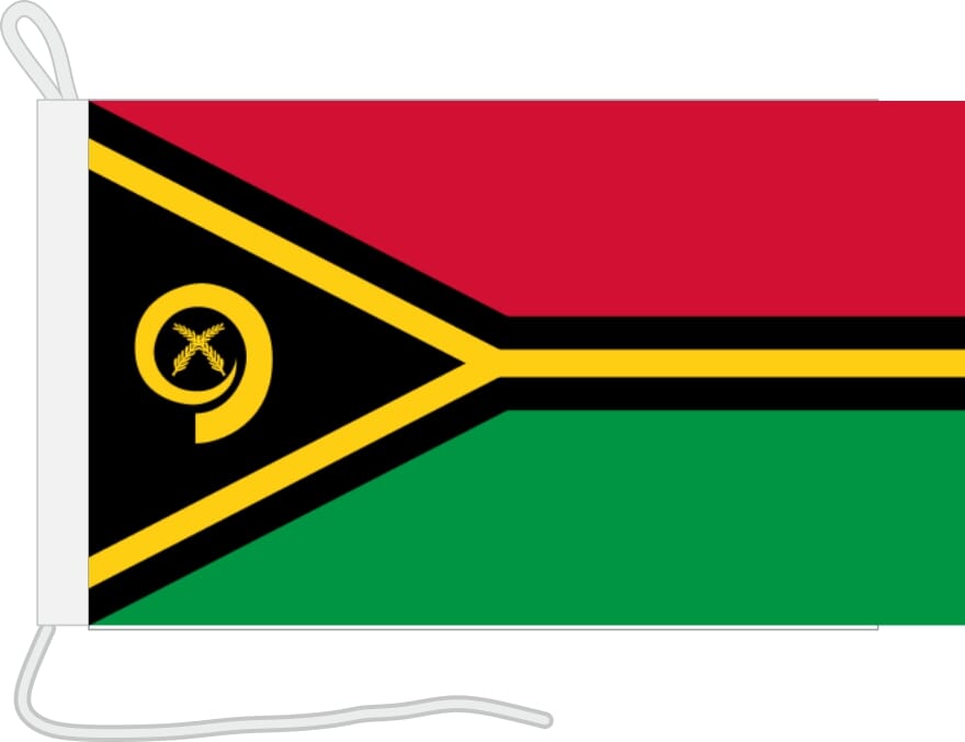 Bootsfahne Vanuatu | 30 x 45 cm - Bild 1