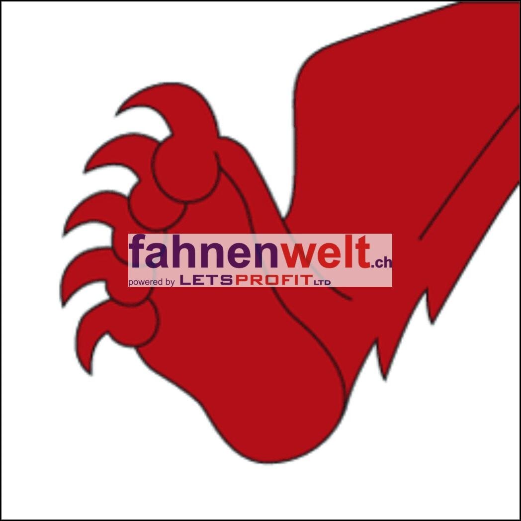 Fahne Bezirk Nidau (BE) | 30 x 30 cm und Gr&ouml;sser - Bild 1