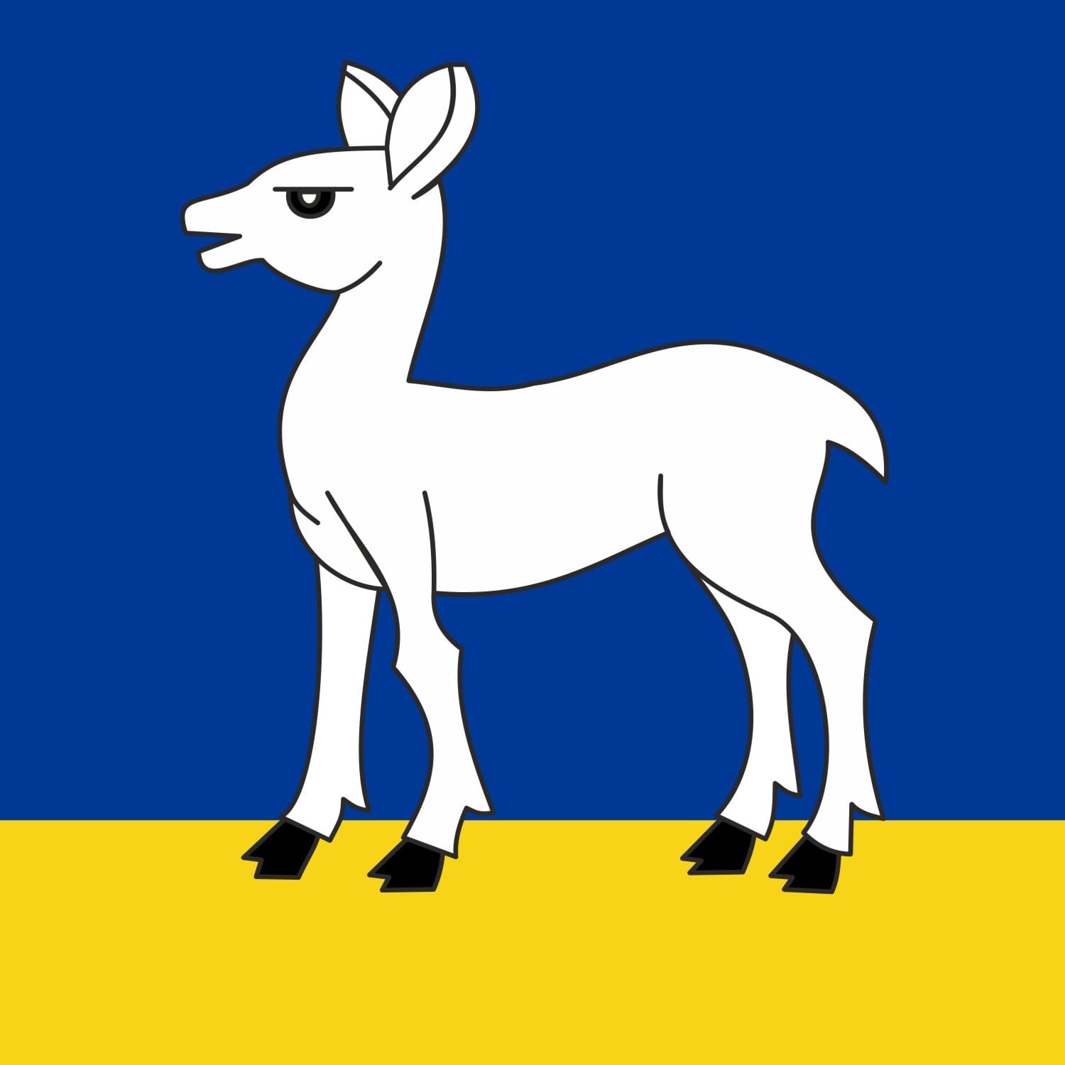 Fahne Gemeinde 3324 Hindelbank (BE) | 30 x 30 cm und Gr&ouml;sser - Bild 1