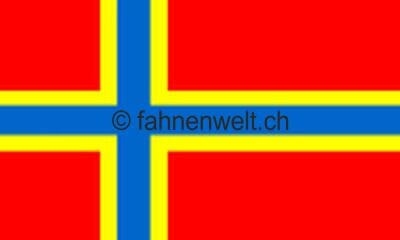 Orkney neu Fahne gedruckt | 90 x 150 cm - Bild 1