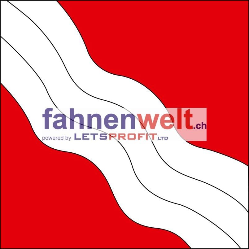 Fahne Gemeinde 3264 Diessbach b. B&uuml;ren (BE) | 30 x 30 cm und Gr&ouml;sser - Bild 1