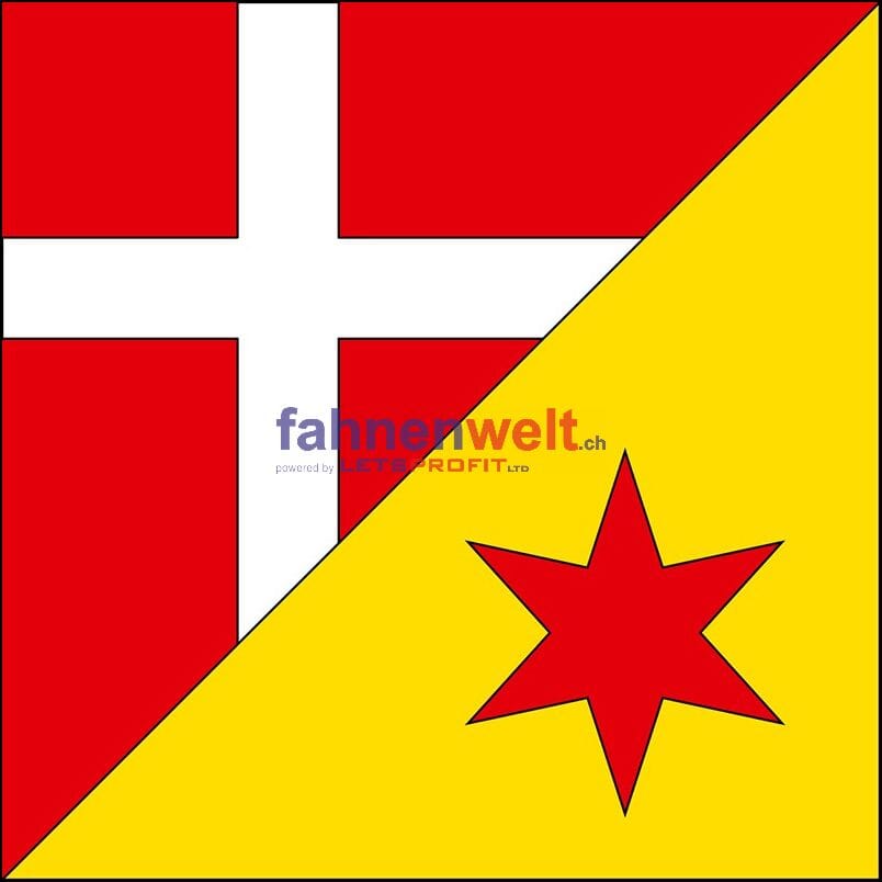 Fahne Gemeinde 6743 Bodio (TI) | 30 x 30 cm und Gr&ouml;sser - Bild 1