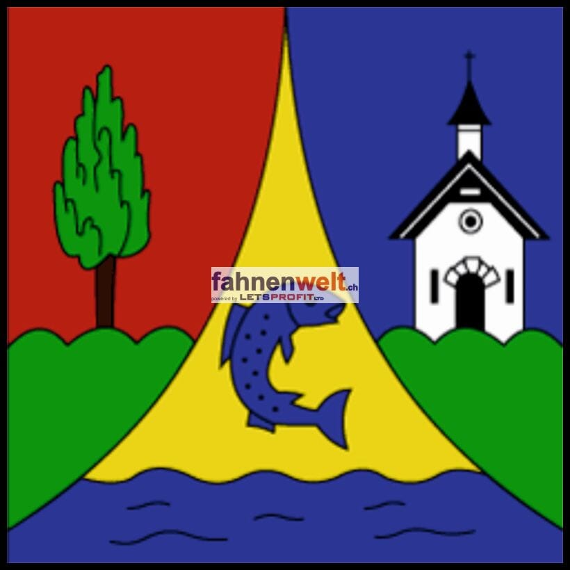 Fahne Gemeinde 3991 Betten Ehemalige Gemeinde (VS) | 30 x 30 cm und Gr&ouml;sser - Bild 1