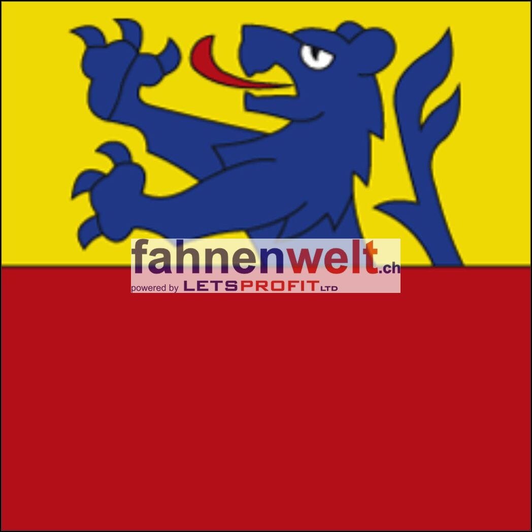 Fahne Gemeinde 3086 Englisberg Ehemalige Gemeinde (BE) | 30 x 30 cm und Gr&ouml;sser - Bild 1