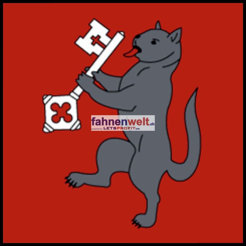 Fahne Gemeinde 1088 Ropraz (VD) | 30 x 30 cm und Gr&ouml;sser - Bild 1