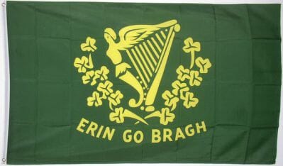 Erin go Bragh / Erin go Braugh Fahne gedruckt | 60 x 90 cm - Bild 1