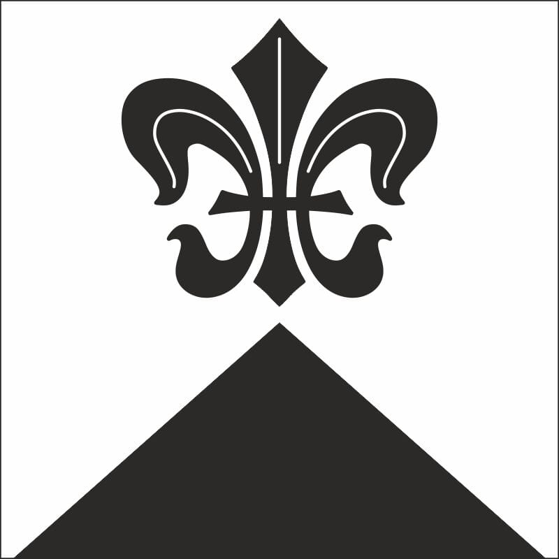 Fahne Gemeinde 7452 bis 7464 Surses (GR) | 30 x 30 cm und Gr&ouml;sser - Bild 1