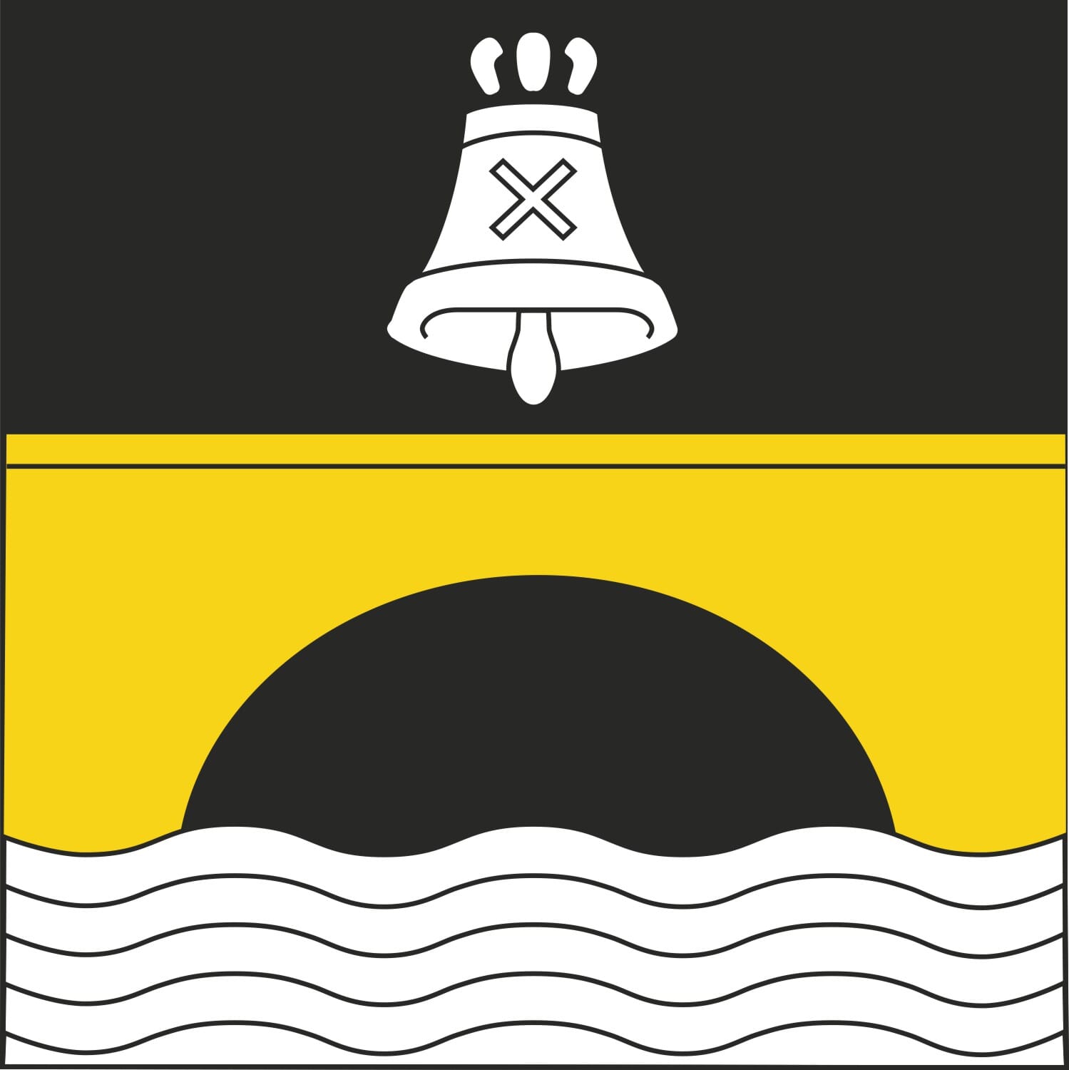 Fahne Gemeinde 7522 La Punt-Chamues-ch (GR) | 30 x 30 cm und Gr&ouml;sser - Bild 1