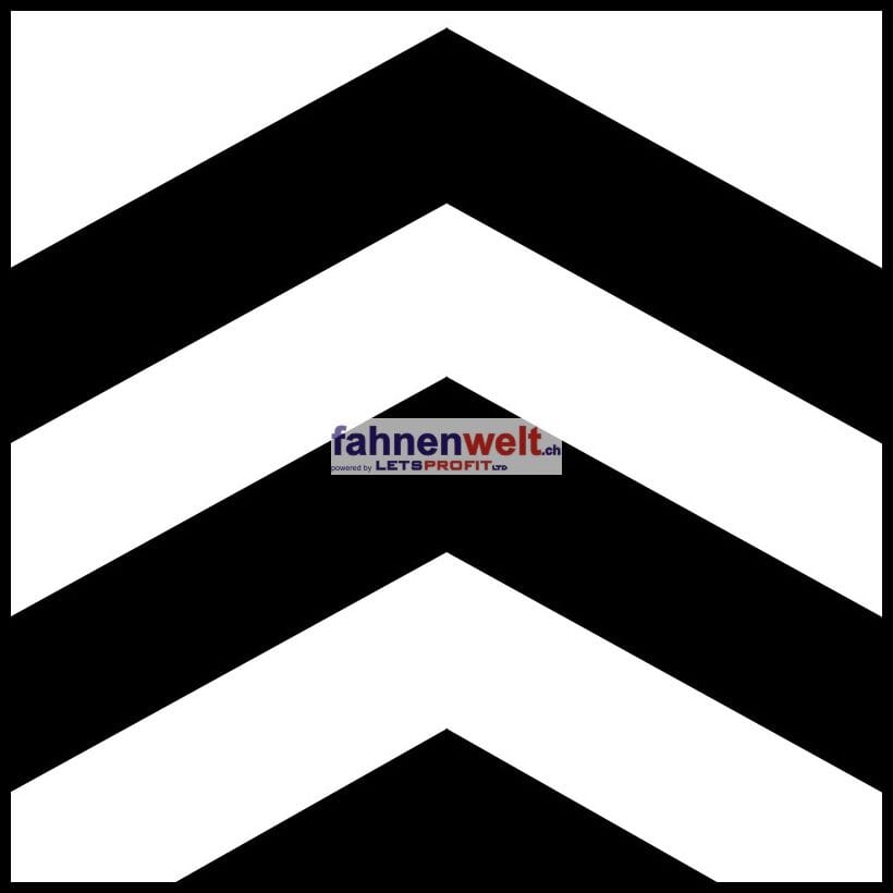 Fahne Gemeinde 1754 Avry (FR) | 30 x 30 cm und Gr&ouml;sser - Bild 1
