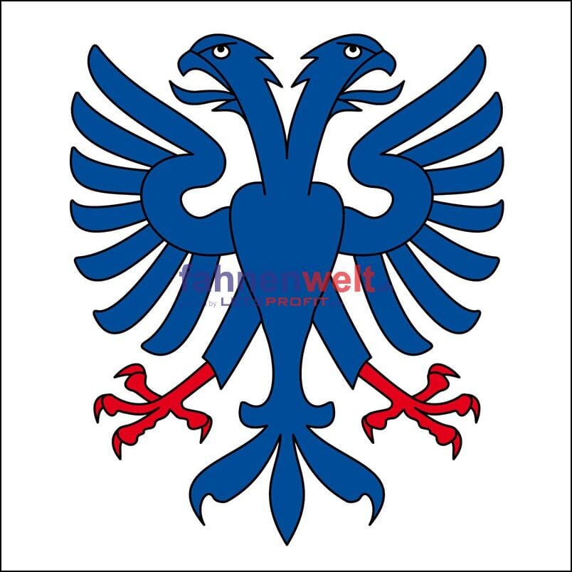 Fahne Gemeinde 8418 Schlatt (ZH) | 30 x 30 cm und Gr&ouml;sser - Bild 1