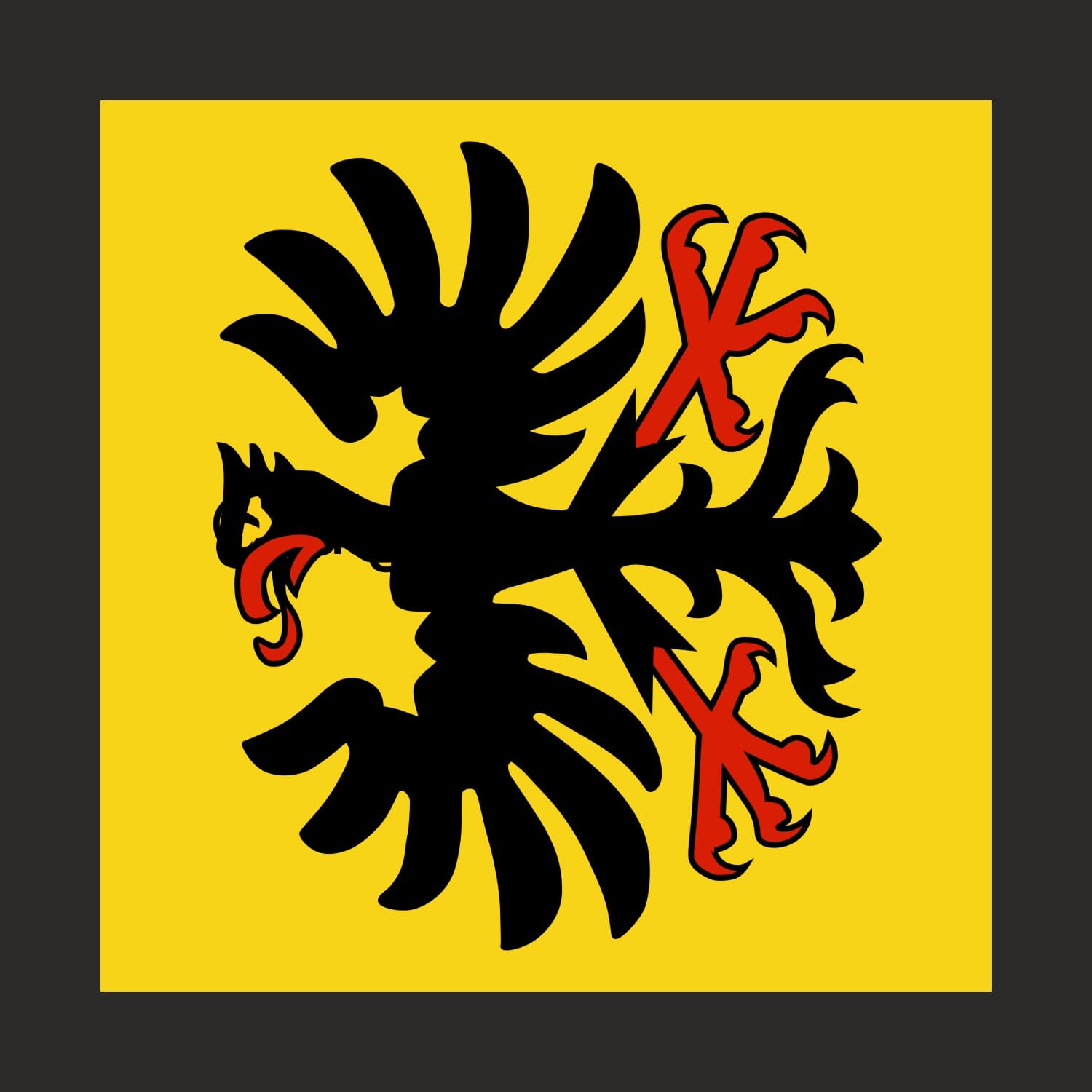 Fahne Gemeinde 4133 Pratteln (BL) | 30 x 30 cm und Gr&ouml;sser - Bild 1