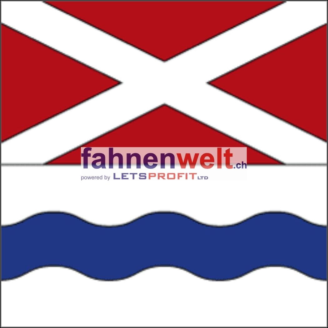 Fahne Kreis Ruis (GR) | 30 x 30 cm und Gr&ouml;sser - Bild 1