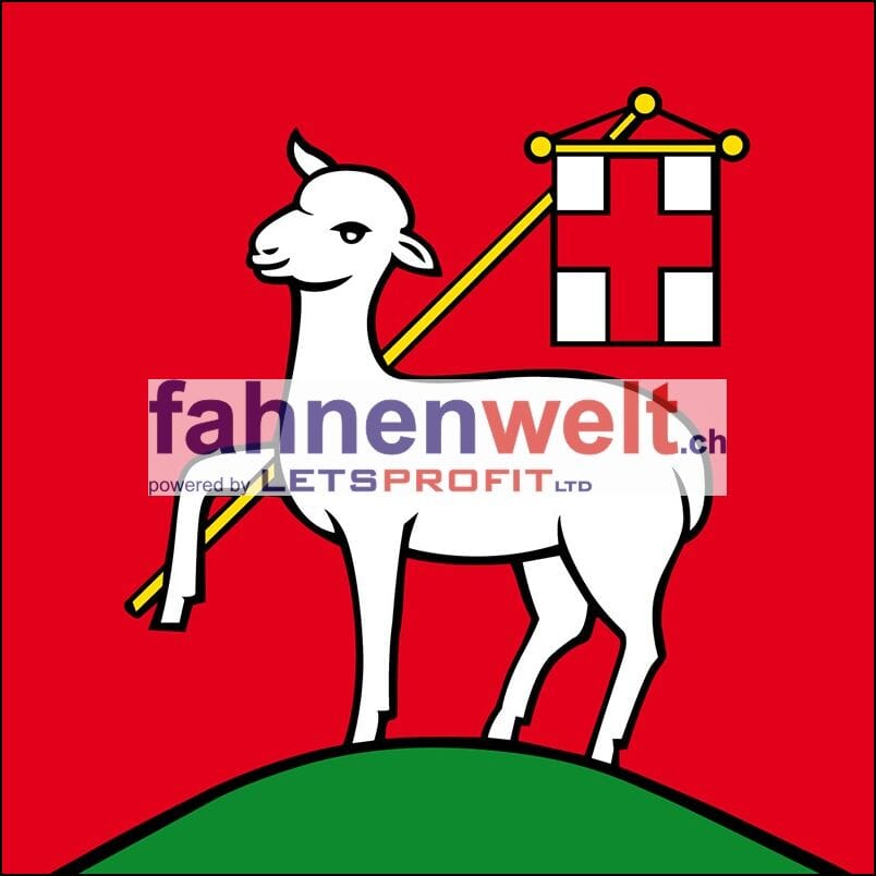 Fahne Gemeinde 5443 Niederrohrdorf (AG) | 30 x 30 cm und Gr&ouml;sser - Bild 1