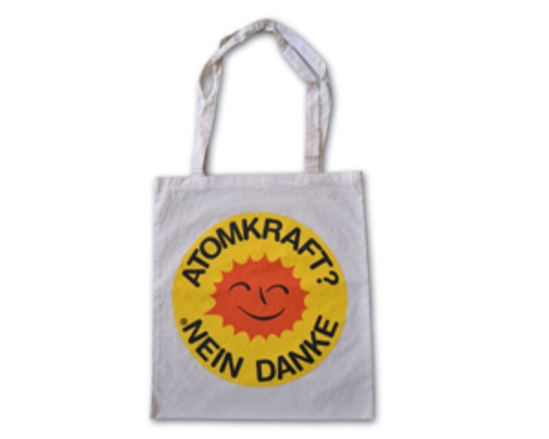Baumwolltasche Atomkraft? Nein danke | 36 x 40 cm - Bild 1