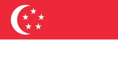 L&auml;nderfahne Singapur | Multi-Flag | ca. 90 x 150 cm - Bild 1