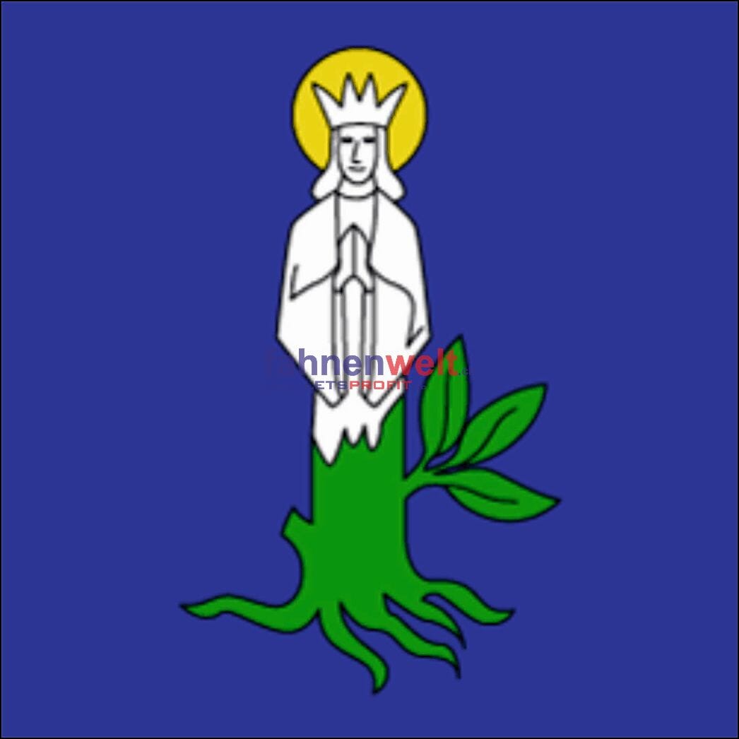 Fahne Gemeinde 6692 Menzonio Ehemalige Gemeinde (TI) | 30 x 30 cm und Gr&ouml;sser - Bild 1
