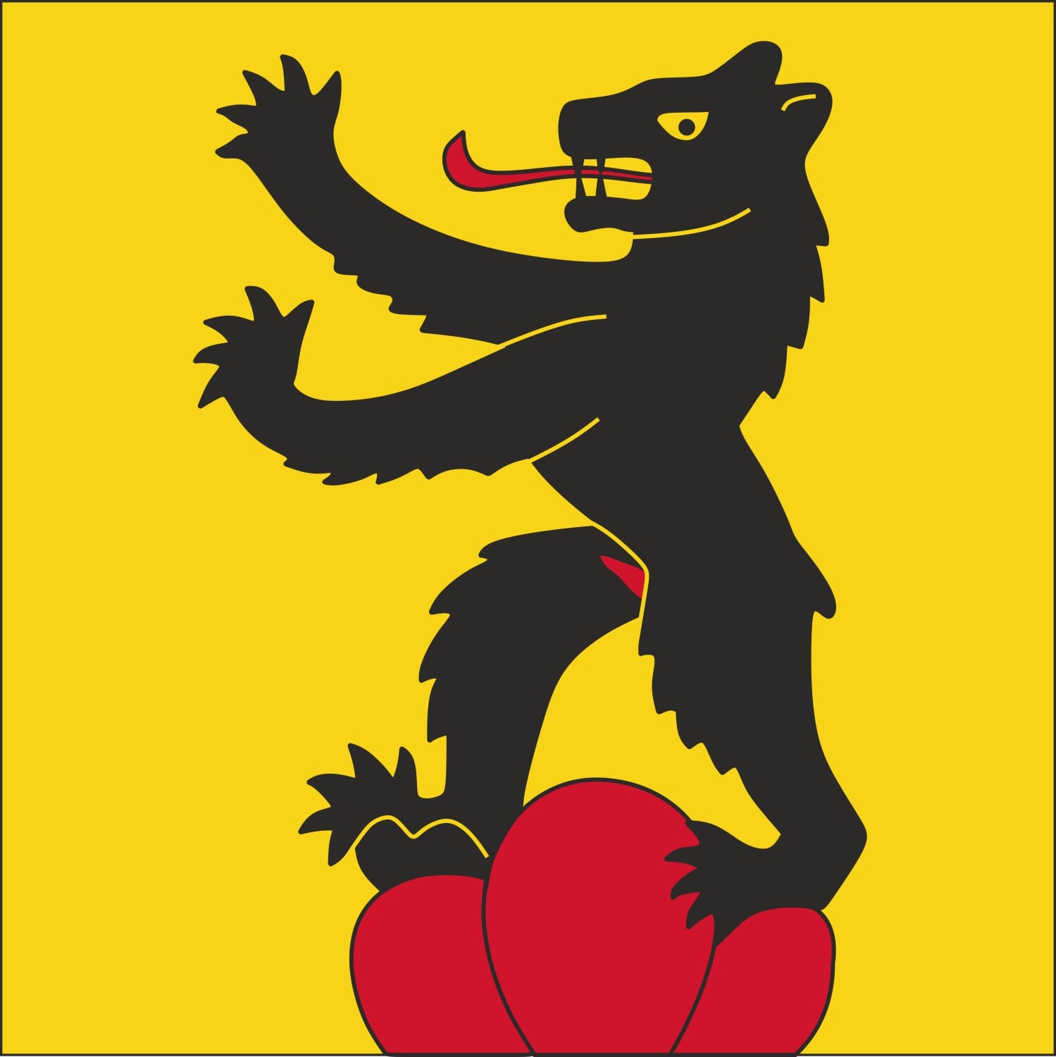 Fahne Gemeinde 4422 Arisdorf (BL) | 30 x 30 cm und Gr&ouml;sser - Bild 1