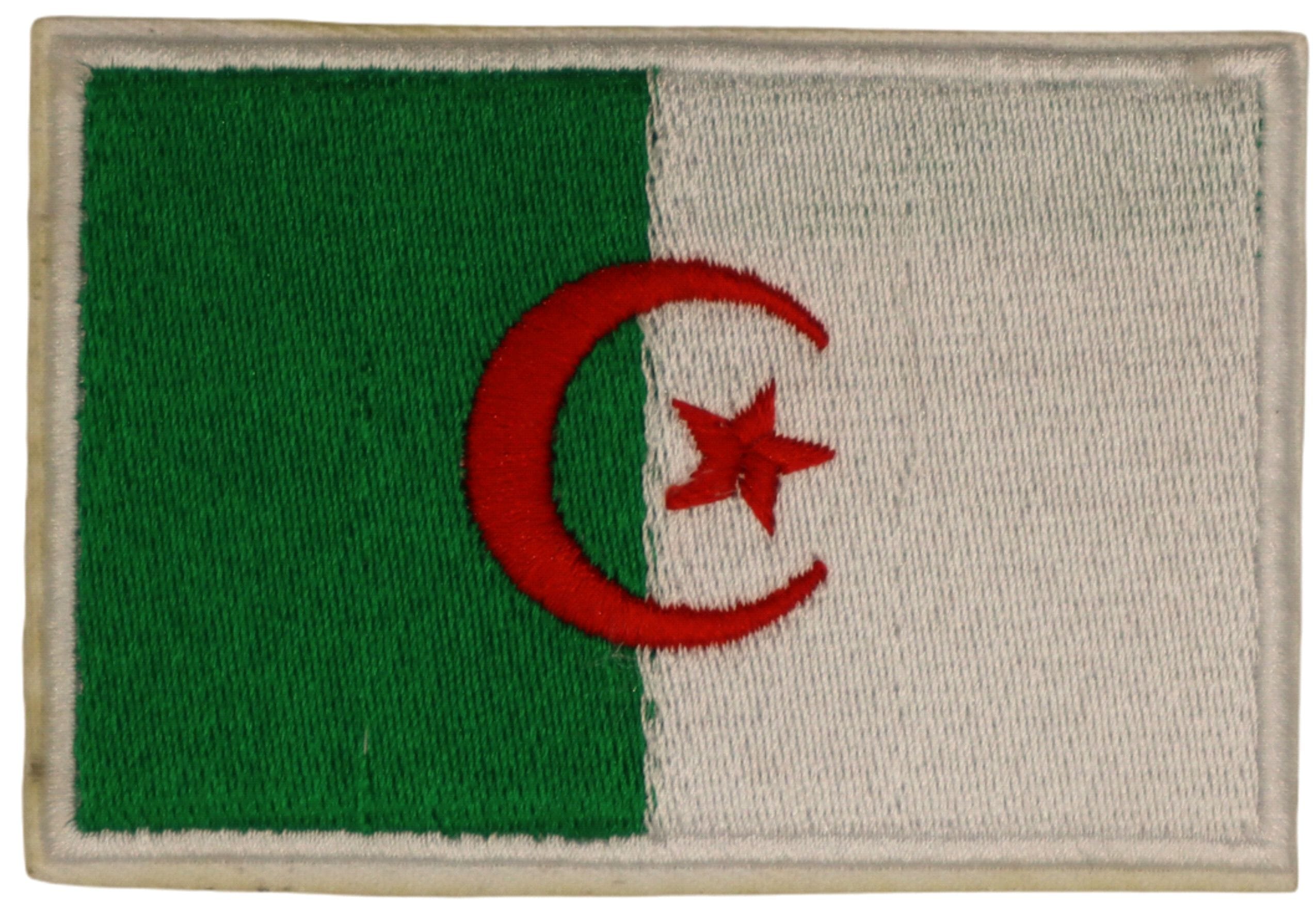 Patch Sticker zum aufb&uuml;geln Algerien | 5.5 x 9 cm - Bild 2