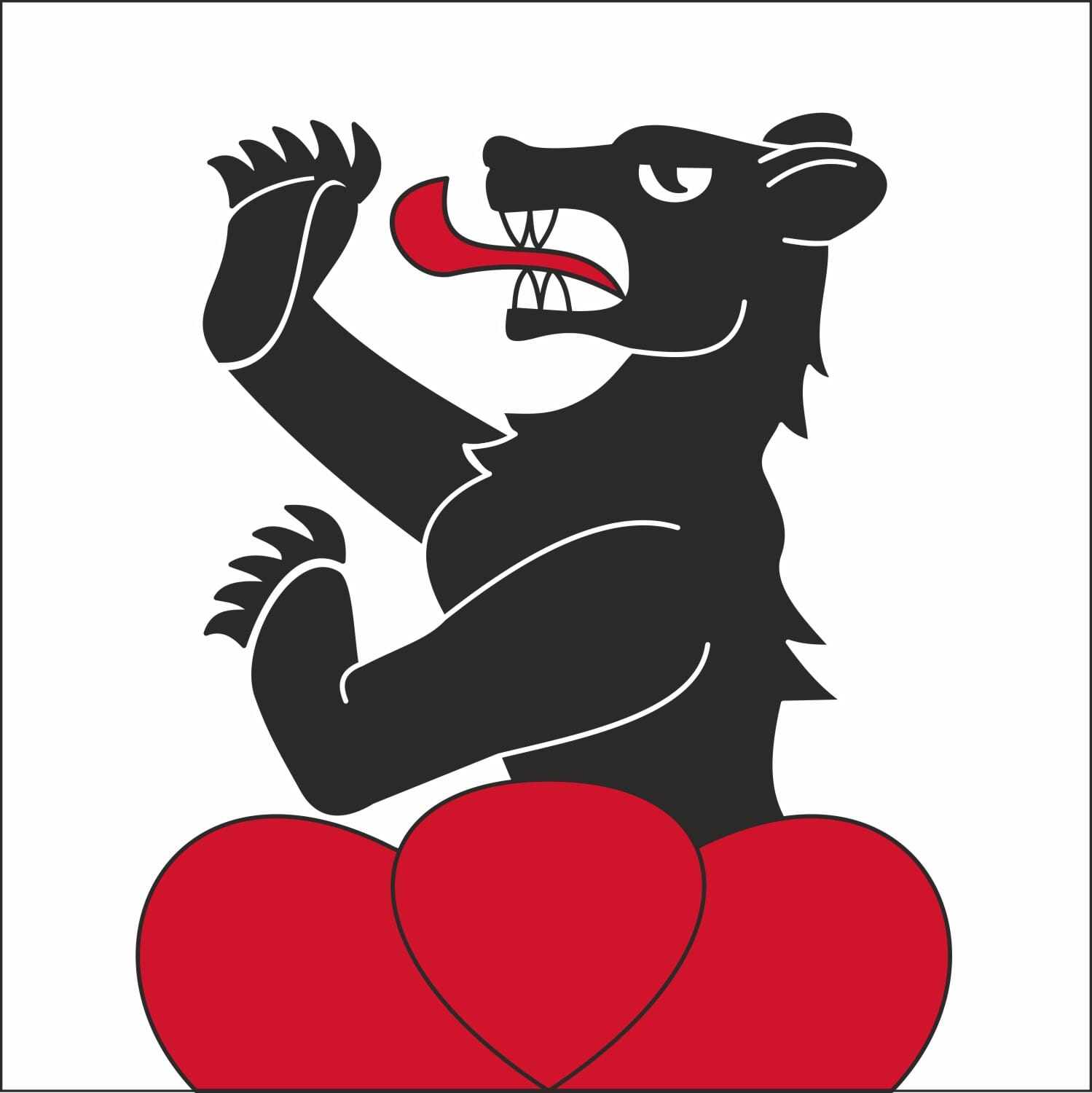 Fahne Gemeinde 3766 Boltigen (BE) | 30 x 30 cm und Gr&ouml;sser - Bild 1