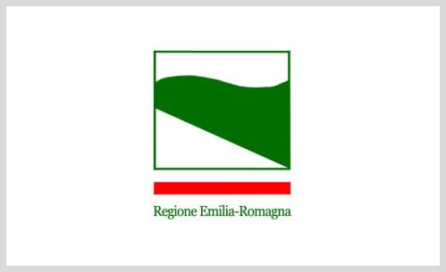 Emilia-Romagna Fahne gedruckt | 90 x 150 cm - Bild 1