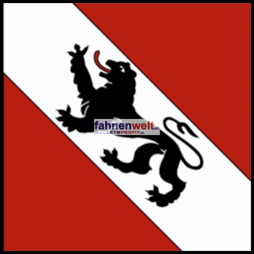 Fahne Gemeinde 1041 Bottens (VD) | 30 x 30 cm und Gr&ouml;sser - Bild 1