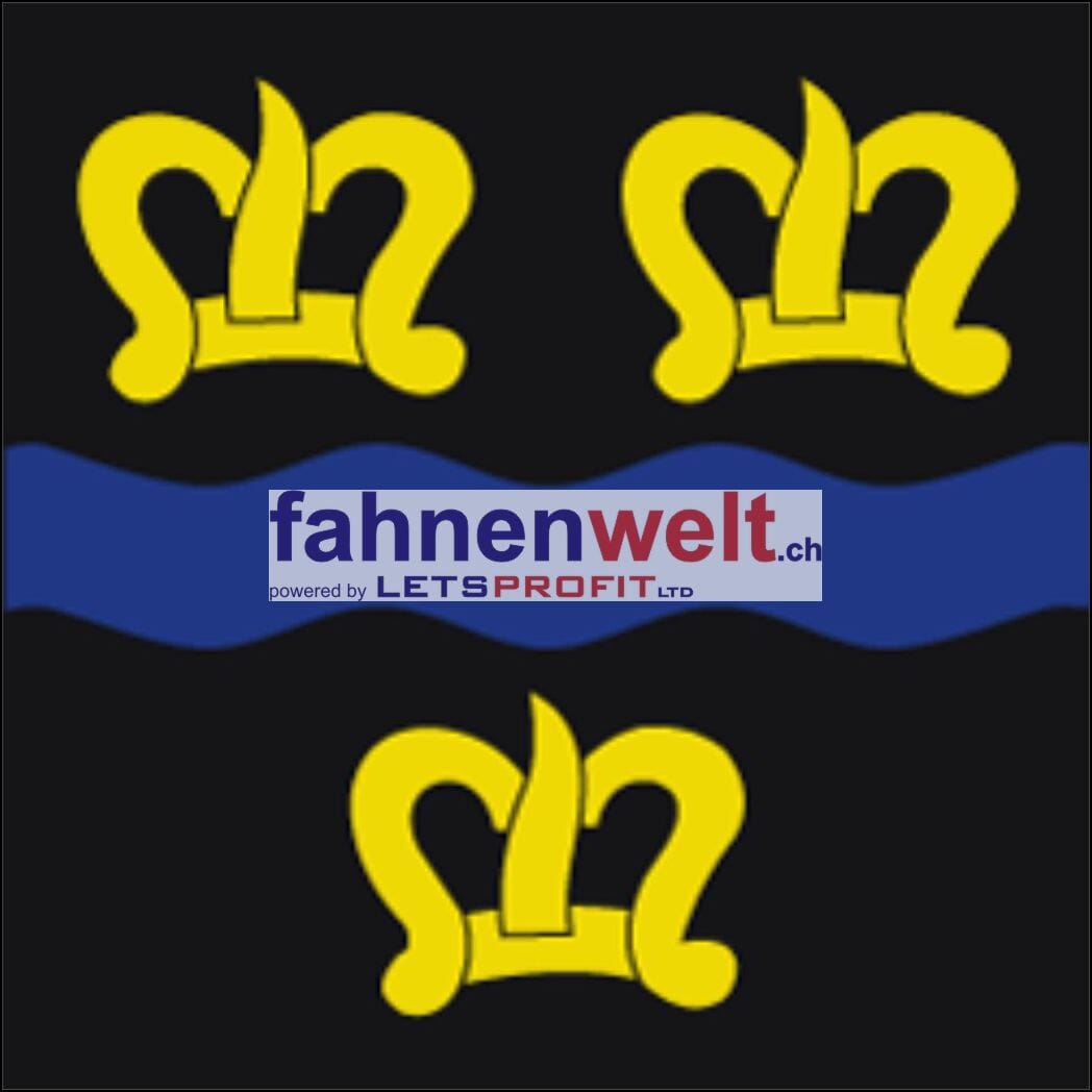 Fahne Gemeinde 9050 Rinkenbach Ehemalige Gemeinde (AI) | 30 x 30 cm und Gr&ouml;sser - Bild 1