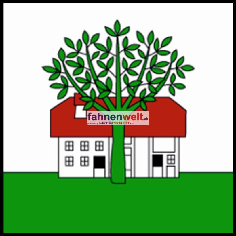 Fahne Gemeinde 3216 Ried bei Kerzers (FR) | 30 x 30 cm und Gr&ouml;sser - Bild 1