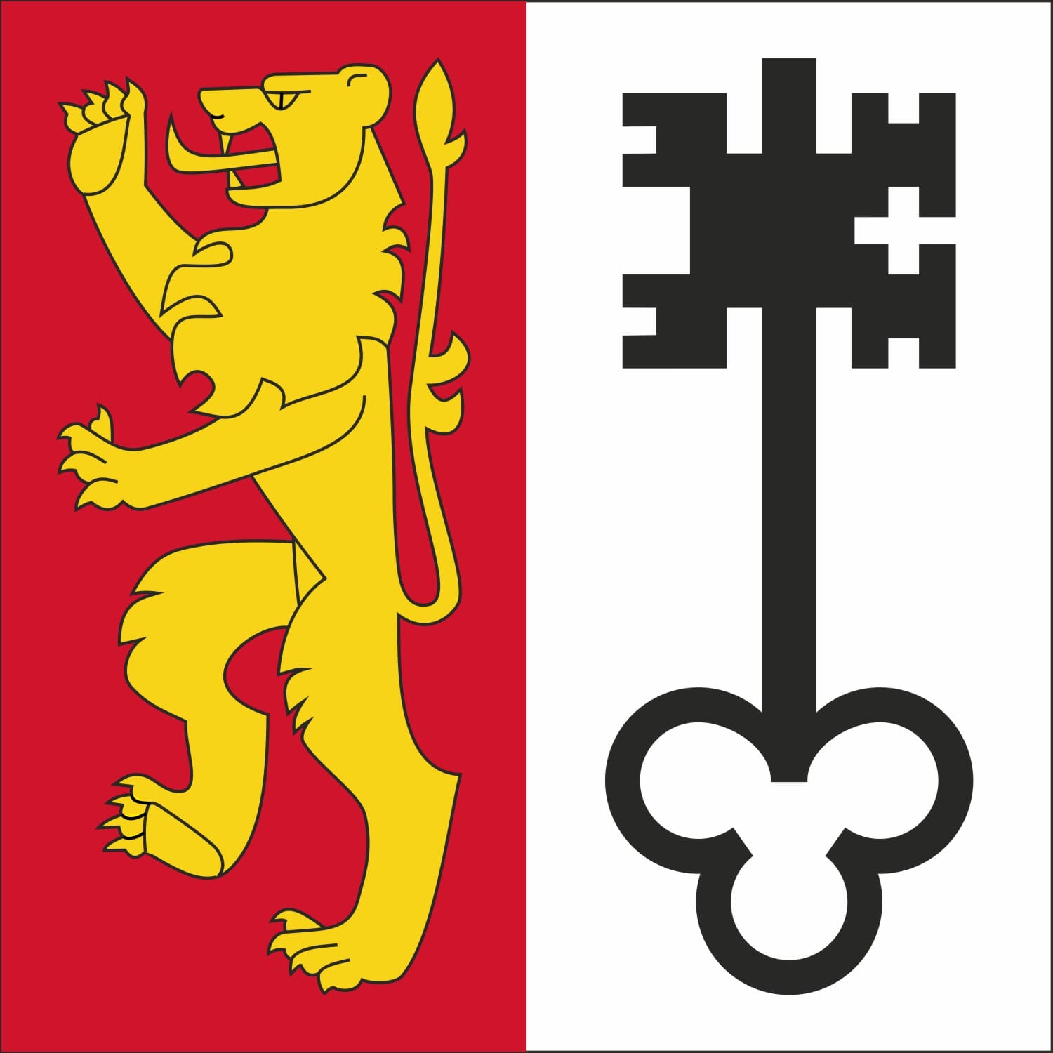 Fahne Gemeinde 9535 Wilen (TG) | 30 x 30 cm und Gr&ouml;sser - Bild 1