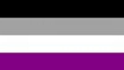 Asexual Fahne gedruckt | 90 x 150 cm - Bild 1
