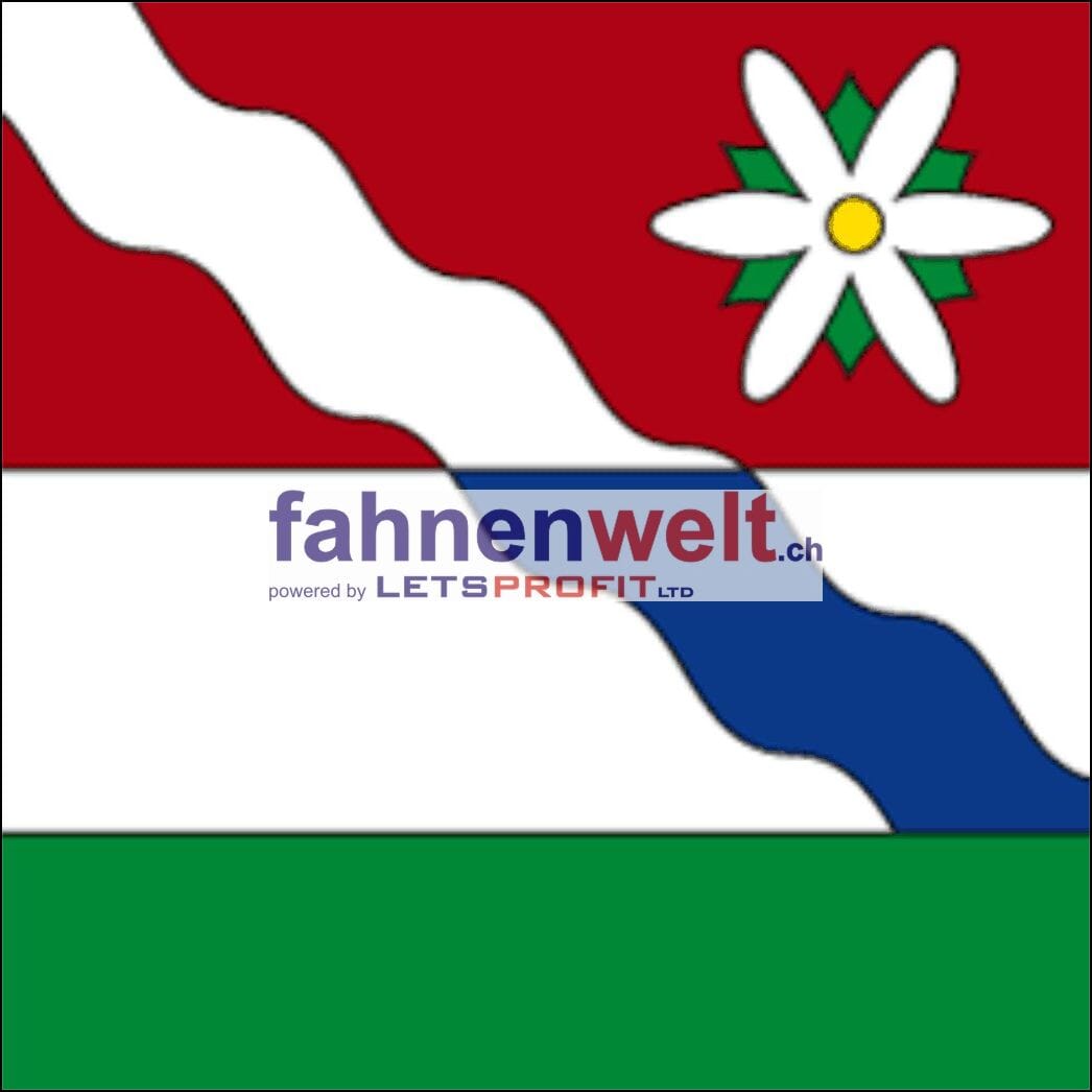 Fahne Gemeinde 3254 Messen (SO) | 30 x 30 cm und Gr&ouml;sser - Bild 1