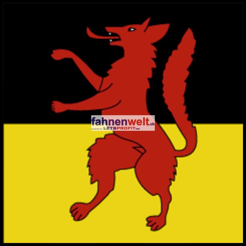 Fahne Gemeinde 1847 Rennaz (VD) | 30 x 30 cm und Gr&ouml;sser - Bild 1
