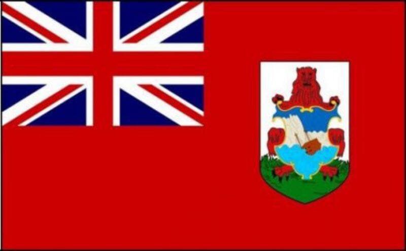 Bermuda Fahne gedruckt | 90 x 150 cm - Bild 1