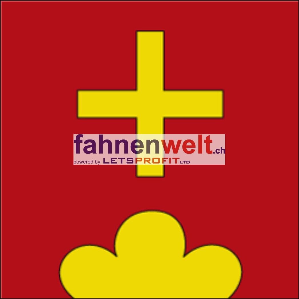 Fahne Gemeinde 7138 Surcuolm (GR) | 30 x 30 cm und Gr&ouml;sser - Bild 1