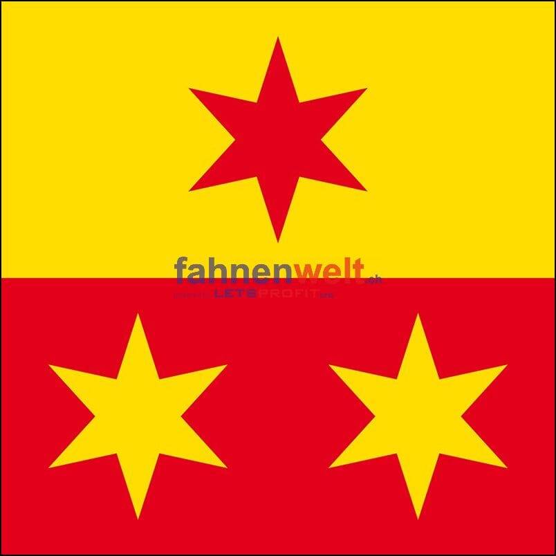 Fahne Gemeinde 6745 Giornico (TI) | 30 x 30 cm und Gr&ouml;sser - Bild 1