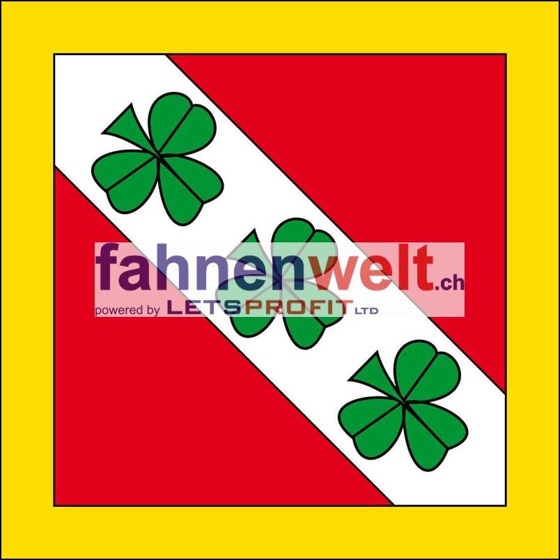 Fahne Gemeinde 2613 Villeret (BE) | 30 x 30 cm und Gr&ouml;sser - Bild 1