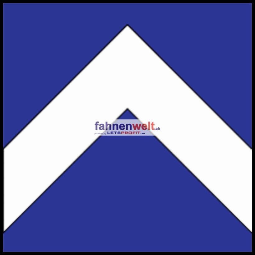 Fahne Gemeinde 1114 Colombier Ehemalige Gemeinde (VD) | 30 x 30 cm und Gr&ouml;sser - Bild 1