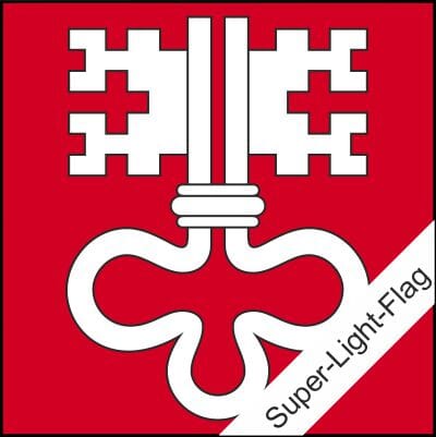 Fahne Nidwalden NW gedruckt | 120 x 120 cm - Bild 1