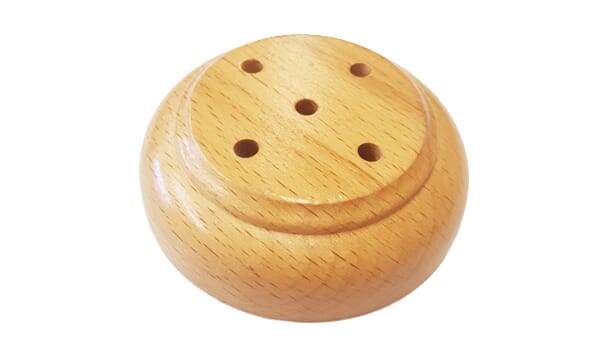 5-fach Holzsockel f&uuml;r Tischfahne 22.5 x 15 cm - Bild 1