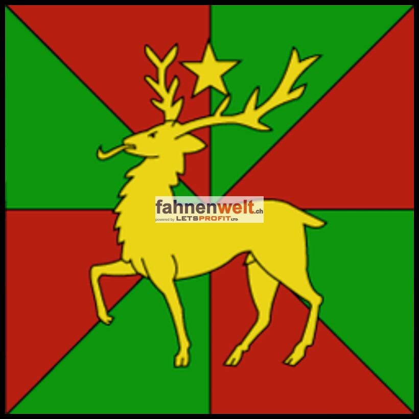 Fahne Gemeinde 1510 Syens (VD) | 30 x 30 cm und Gr&ouml;sser - Bild 1