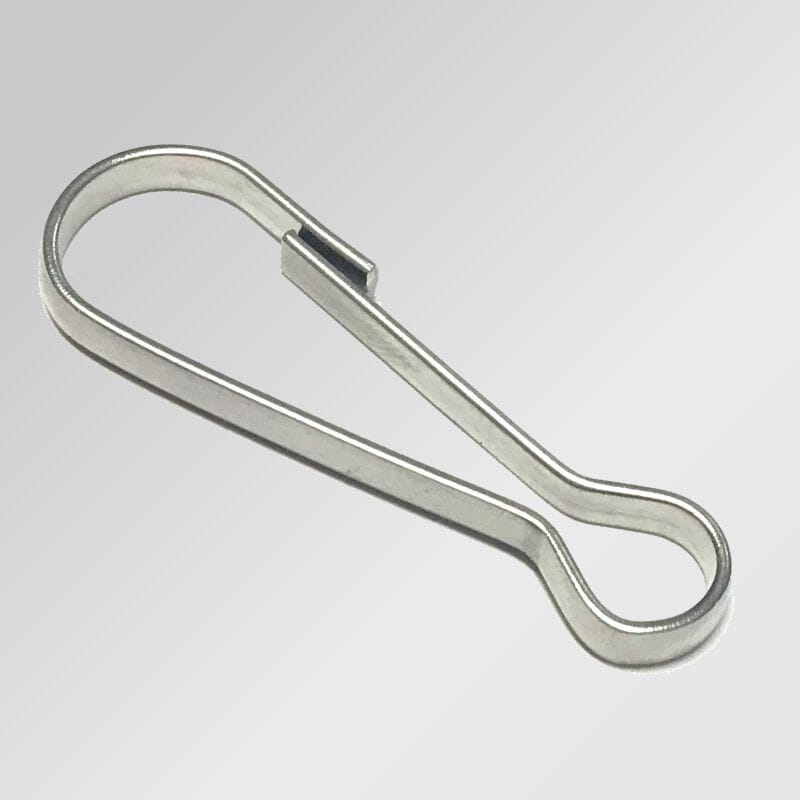 Karabiner Simplex-Haken OHNE Wirbel | 49 mm ECO - Bild 1