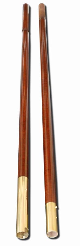 Fahnenstange aus Buchenholz Durchmesser 32 mm | L&auml;ngen 2.3 m - Bild 1