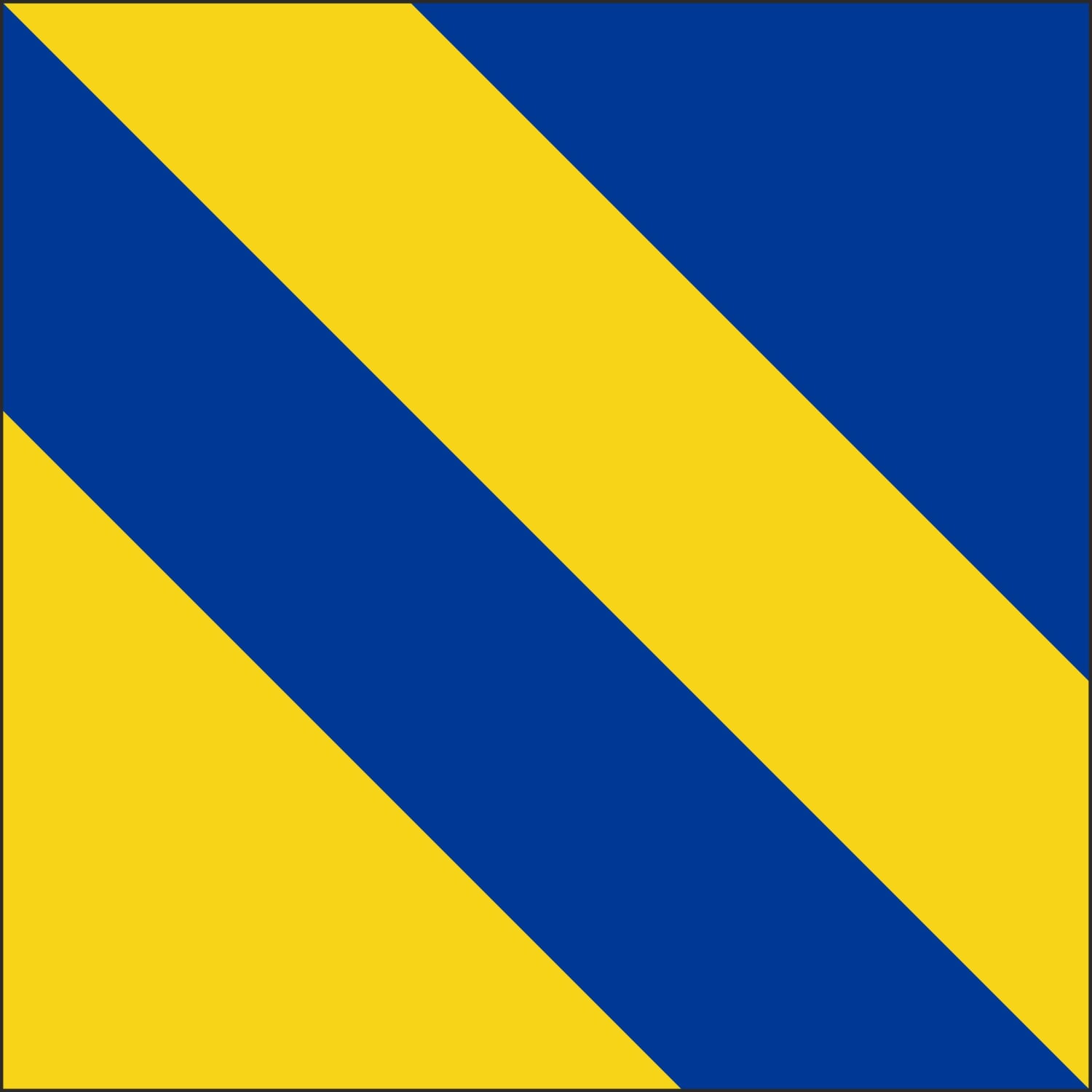 Fahne Gemeinde 3082 Schlosswil(BE) | 30 x 30 cm und Gr&ouml;sser - Bild 1
