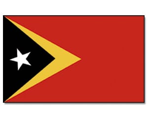 Timor-Leste gedruckt im Querformat | 90 x 150 cm - Bild 1
