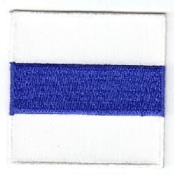 Patch Sticker zum aufb&uuml;geln Zug | 7 x 7 cm - Bild 1