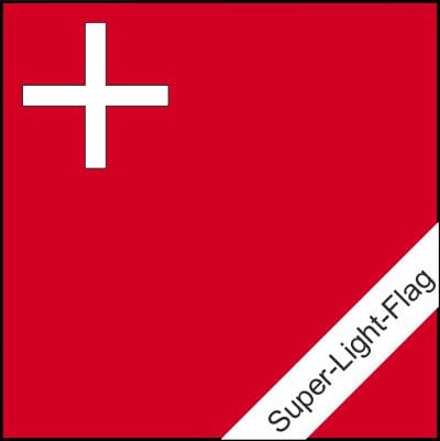 Fahne Schwyz (SZ) gedruckt | 200 x 200 cm - Bild 1